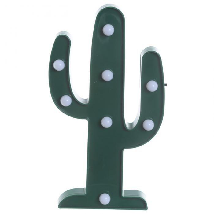 Decorazione con LED Cactus