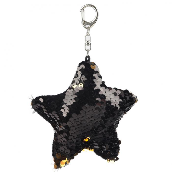 Portachiavi pailettes reversibili Stella