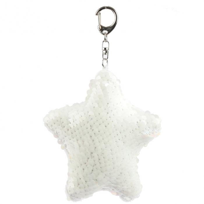 Portachiavi pailettes reversibili Stella