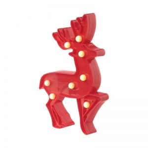 Decorazione con LED Renna