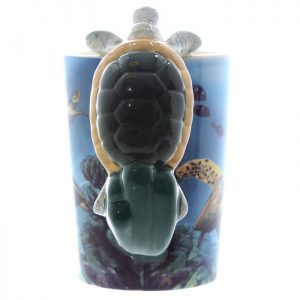 Tazza Decorata - Tartaruga Marina
