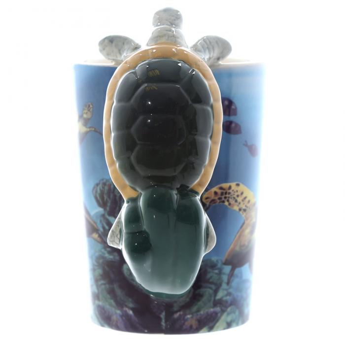 Tazza Decorata - Tartaruga Marina