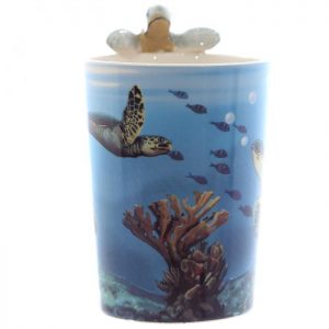 Tazza Decorata - Tartaruga Marina