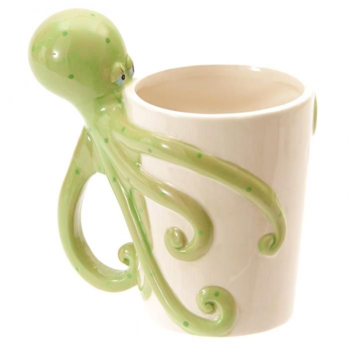 Tazza Decorata - Piovra