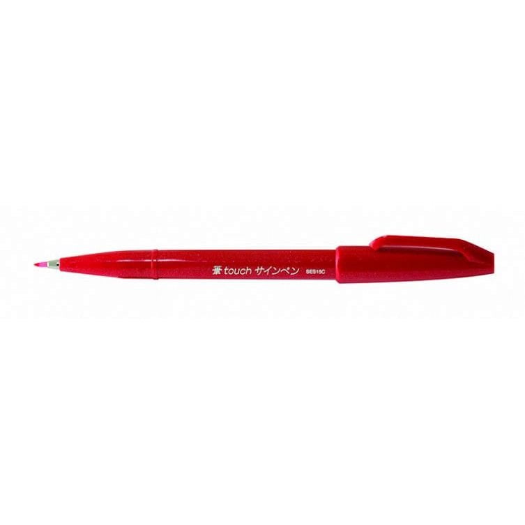 Pentel Arts - Brush Sign Pen Rosso