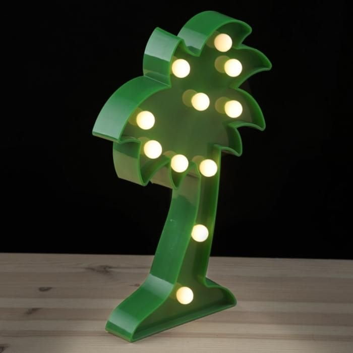 Decorazione con LED Palma