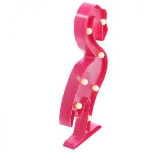 Decorazione con LED Fenicottero