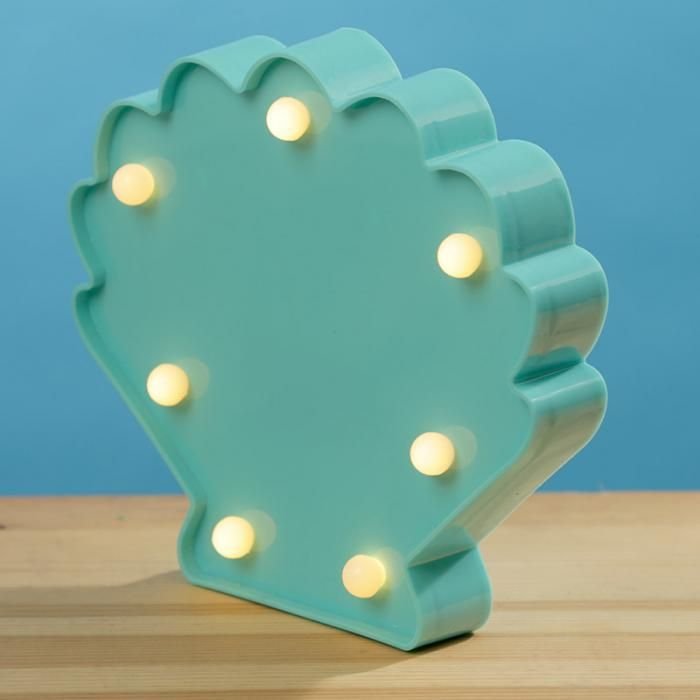 Decorazione con LED Conchiglia