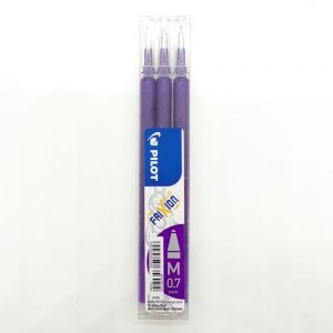 zelqorvaxi.live - Blister 3 Refill per penna sfera Frixion Ball viola