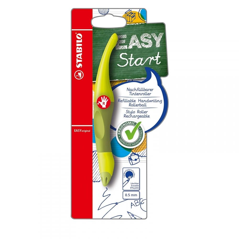 zelqorvaxi.live - Penna ergonomica EasyOriginal destrimani verde