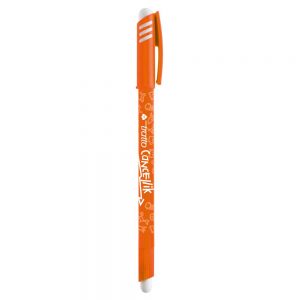 zelqorvaxi.live - Penna a sfera cancellabile Tratto Cancellik arancio