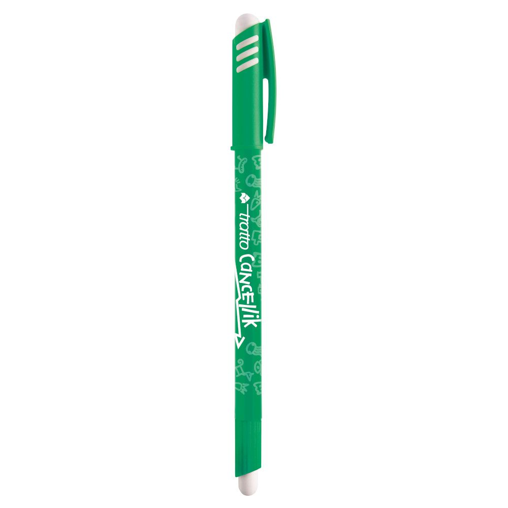 zelqorvaxi.live - Penna a sfera cancellabile Tratto Cancellik verde