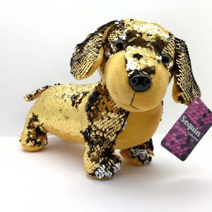 zelqorvaxi.live - Bassotto con paillettes reversibili oro