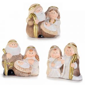 zelqorvaxi.live - Natività in ceramica in capanna di carta