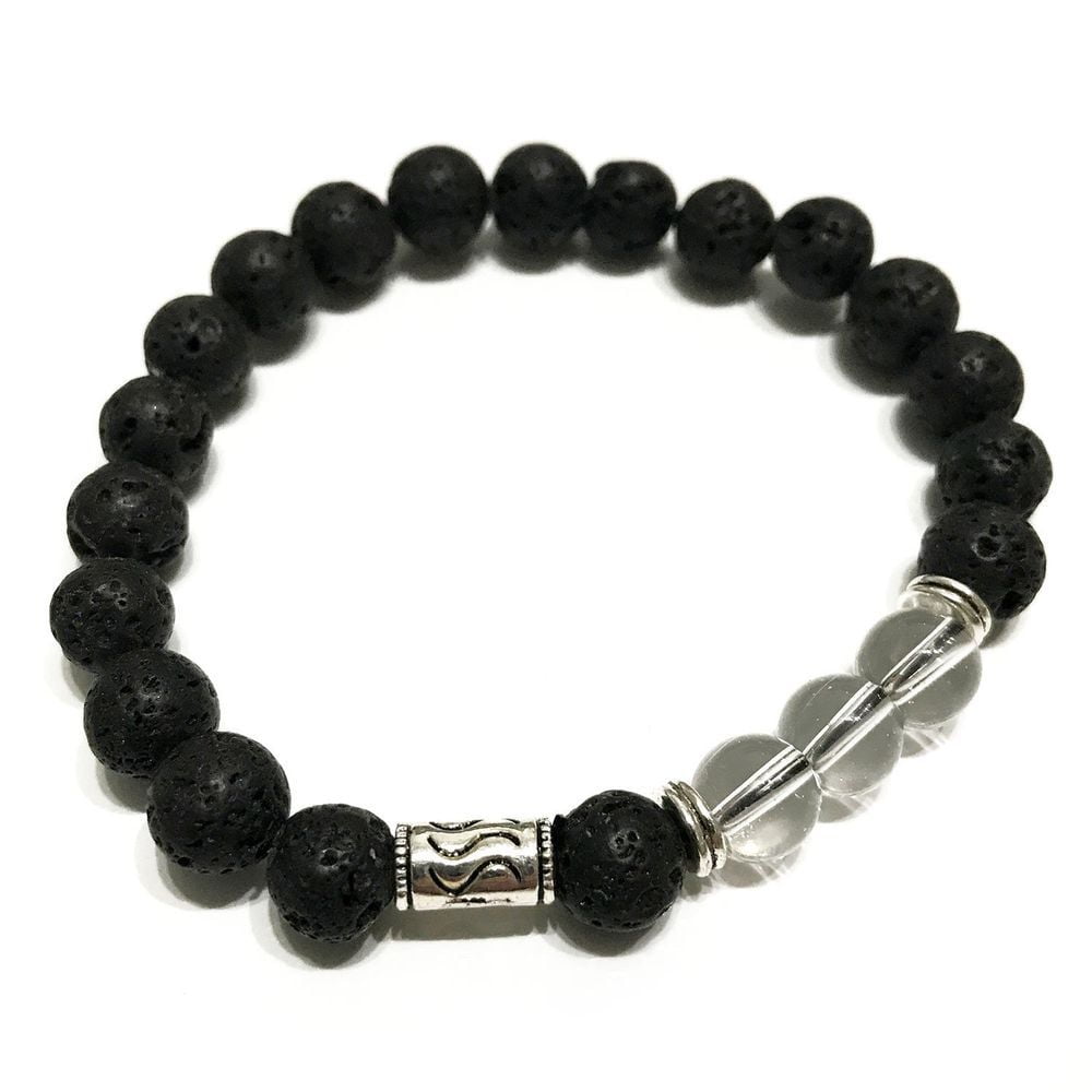 zelqorvaxi.live - Bracciale in Pietra Lavica Tribale Quarzo
