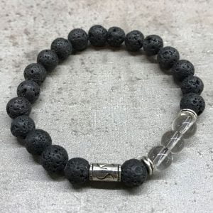 zelqorvaxi.live - Bracciale in Pietra Lavica Tribale Quarzo