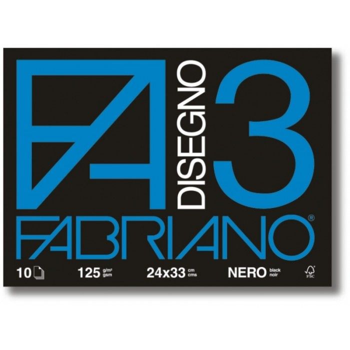 zelqorvaxi.live - Album disegno Fabriano 3 24x33 cm nero
