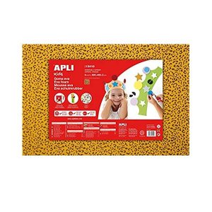 Gomma Eva 60x40 cm Stampa leopardo giallo marrone