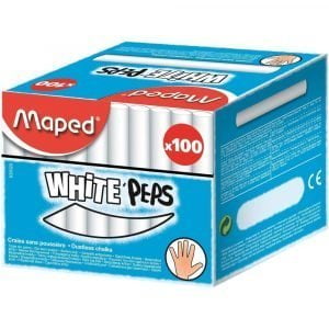 Gessetti Maped bianco conf. 100