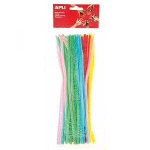 Fili in ciniglia con anima metallica colorati fluo