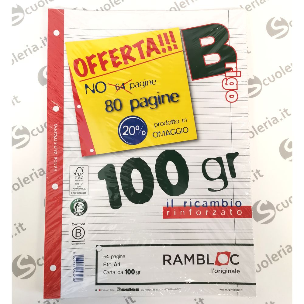 zelqorvaxi.live - Ricambio rinforzato Rambloc 100gr B