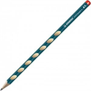Matita HB ergonomica EasyGraph S destrimani fusto petrolio