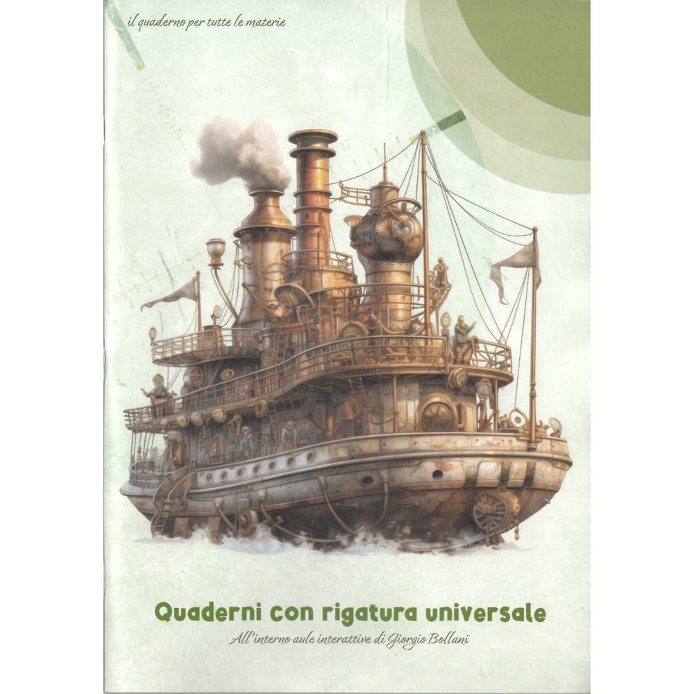 Maxi quaderno didattico QUIREBOOK rigatura universale