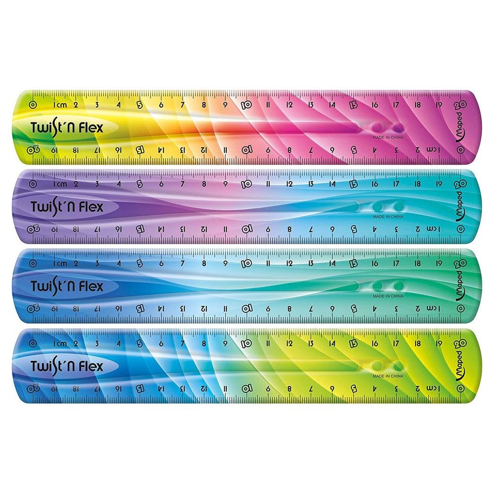 Righello flessibile Twist'n Flex decor 20 cm.