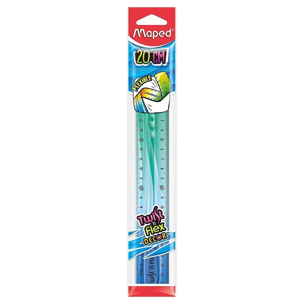 Righello flessibile Twist'n Flex decor 20 cm.