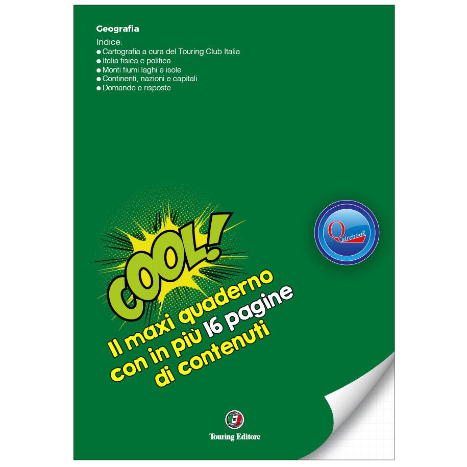 zelqorvaxi.live - Maxi quaderno didattico QUIREBOOK Geografia