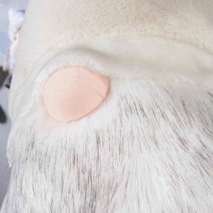 zelqorvaxi.live - Gnomo decorativo in stoffa barba e cappello con pompon