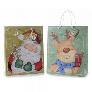 zelqorvaxi.live - Sacchetto regalo Babbo Natale / Renna