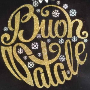 zelqorvaxi.live - Sacchetto regalo Natale stampa Oro