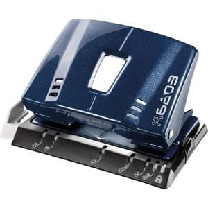 Perforatore 2Â fori Advanced Blu