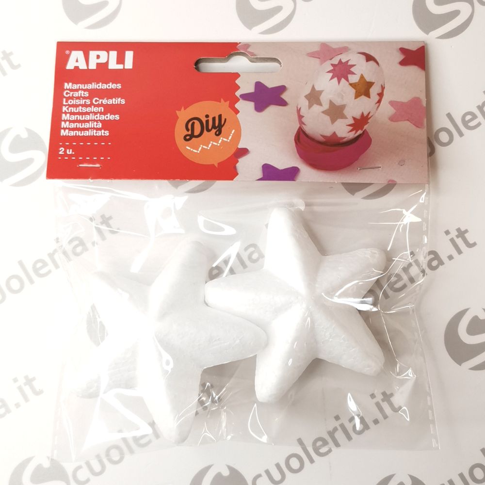 Forme in polistirolo - 2 Stelle 7,5cm