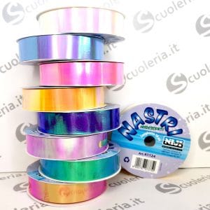 Nastro regalo 18mm Iridescente