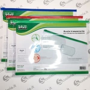 Busta in PVC con zip