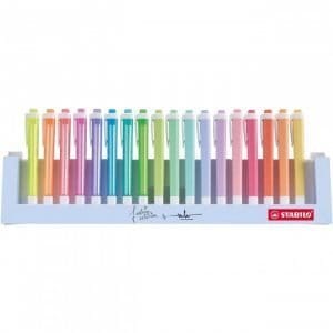 Set da scrivania evidenziatori Stabilo Swing Cool
