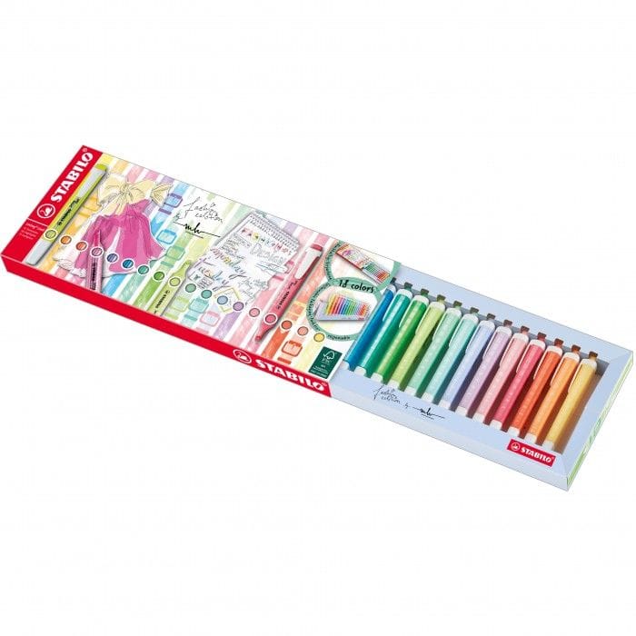 Set da scrivania evidenziatori Stabilo Swing Cool