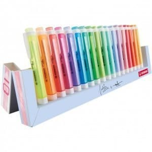 Set da scrivania evidenziatori Stabilo Swing Cool