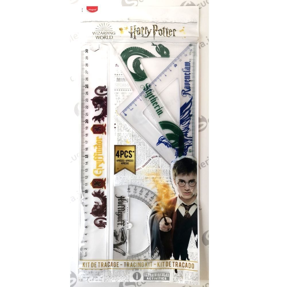 Set disegno 4 pezzi Harry Potter