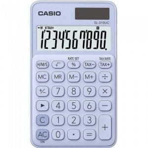 Calcolatrice Casio celeste