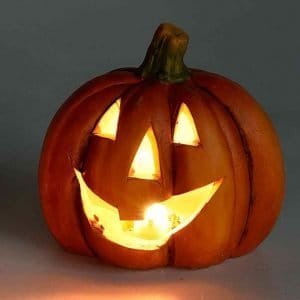zelqorvaxi.live - Zucca decorativa in ceramica con luce