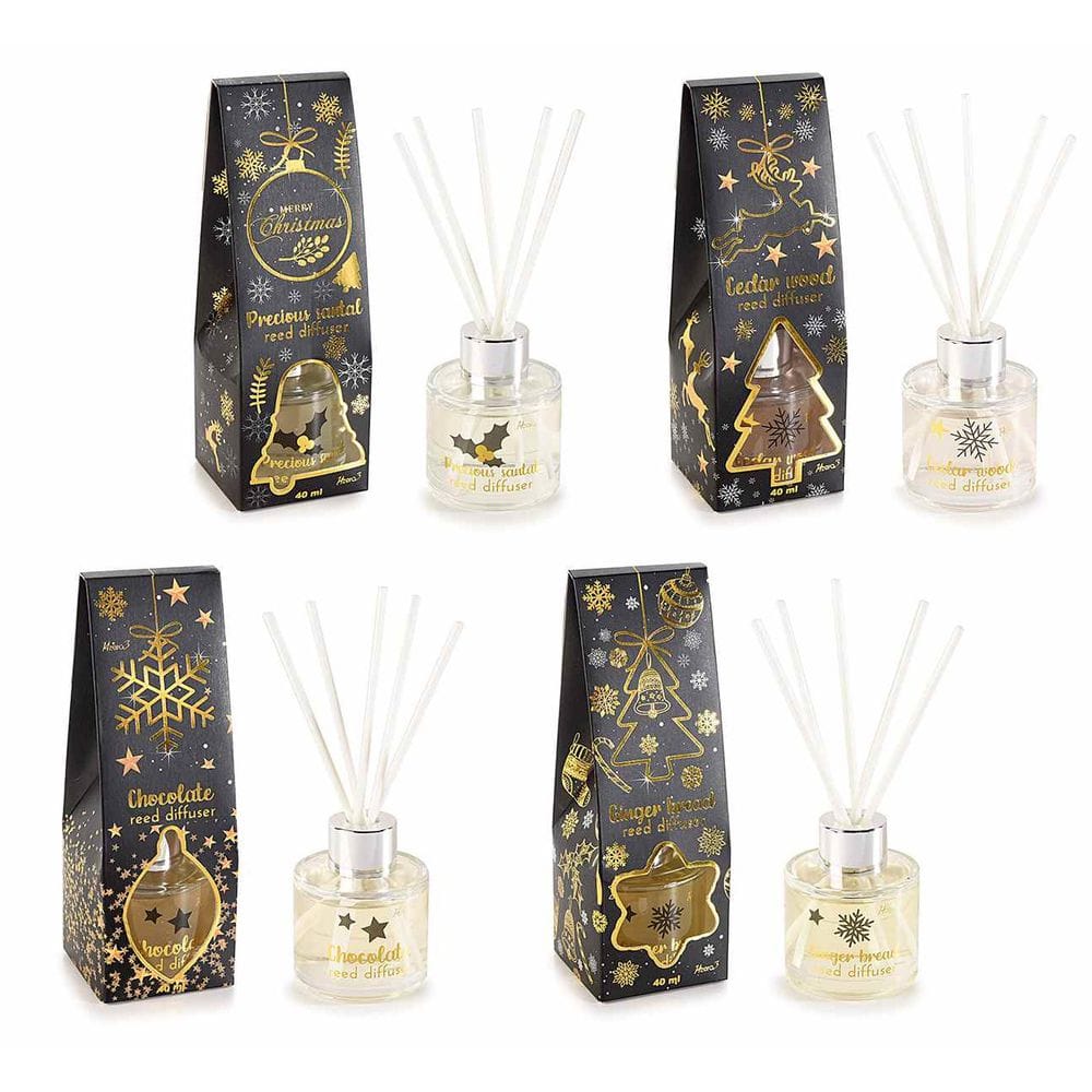 Diffusore a bastoncini confezione natalizia blackgold