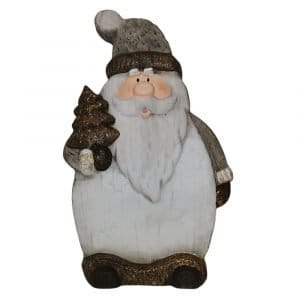 Personaggio natalizio in ceramica