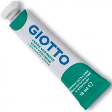 Tempera Giotto 12ml colore 13 verde paolo veronese