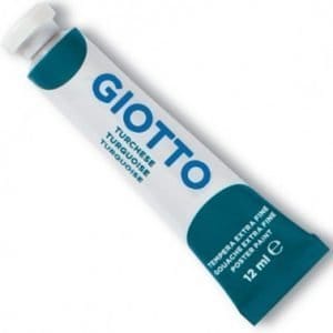 Tempera Giotto 12ml colore 18 turchese