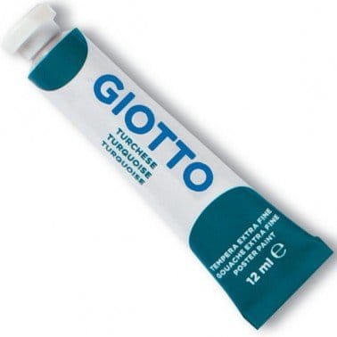 Tempera Giotto 12ml colore 18 turchese
