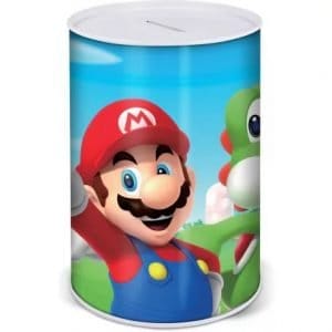Salvadanaio in alluminio Super Mario