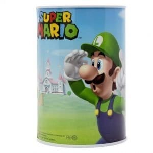 Salvadanaio in alluminio Super Mario